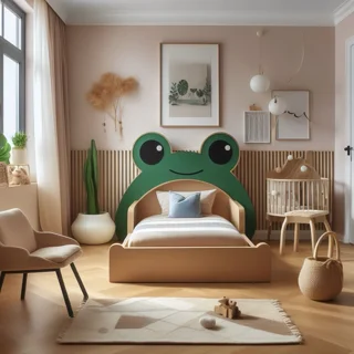 تخت یک نفره فانتزی مدل ۲۰۰۱