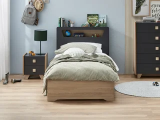 تخت یک نفره گندمی