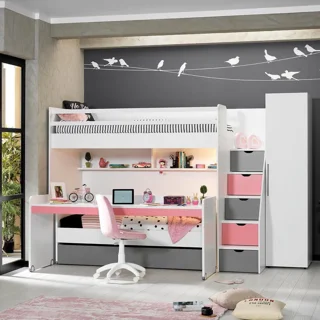 تخت دوطبقه المیرا