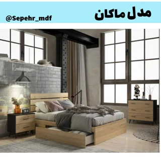 تخت یک نفره ماکان